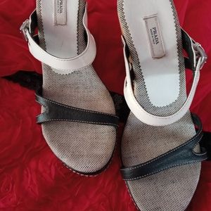 Vintage Prada wedge